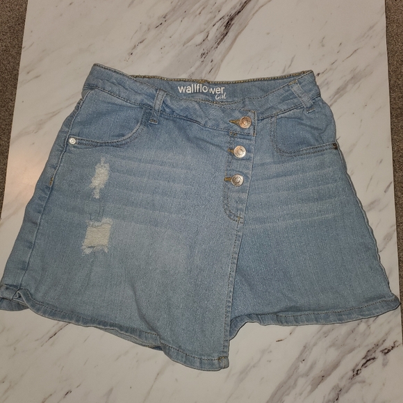 Girl Jean Skort Size 14 - Picture 1 of 3